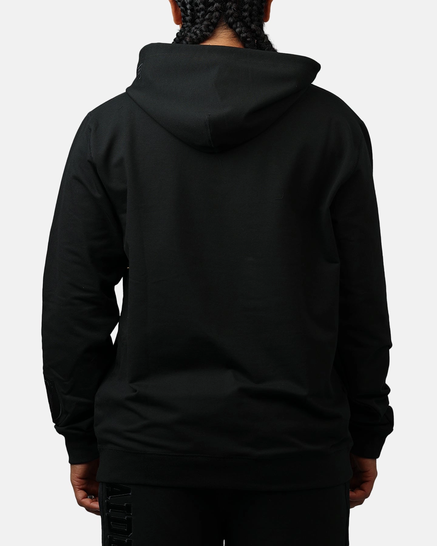 Reflective Safety Details pattern - mixing New Era Las Vegas Raiders Logo Select Hoodie Black/Black