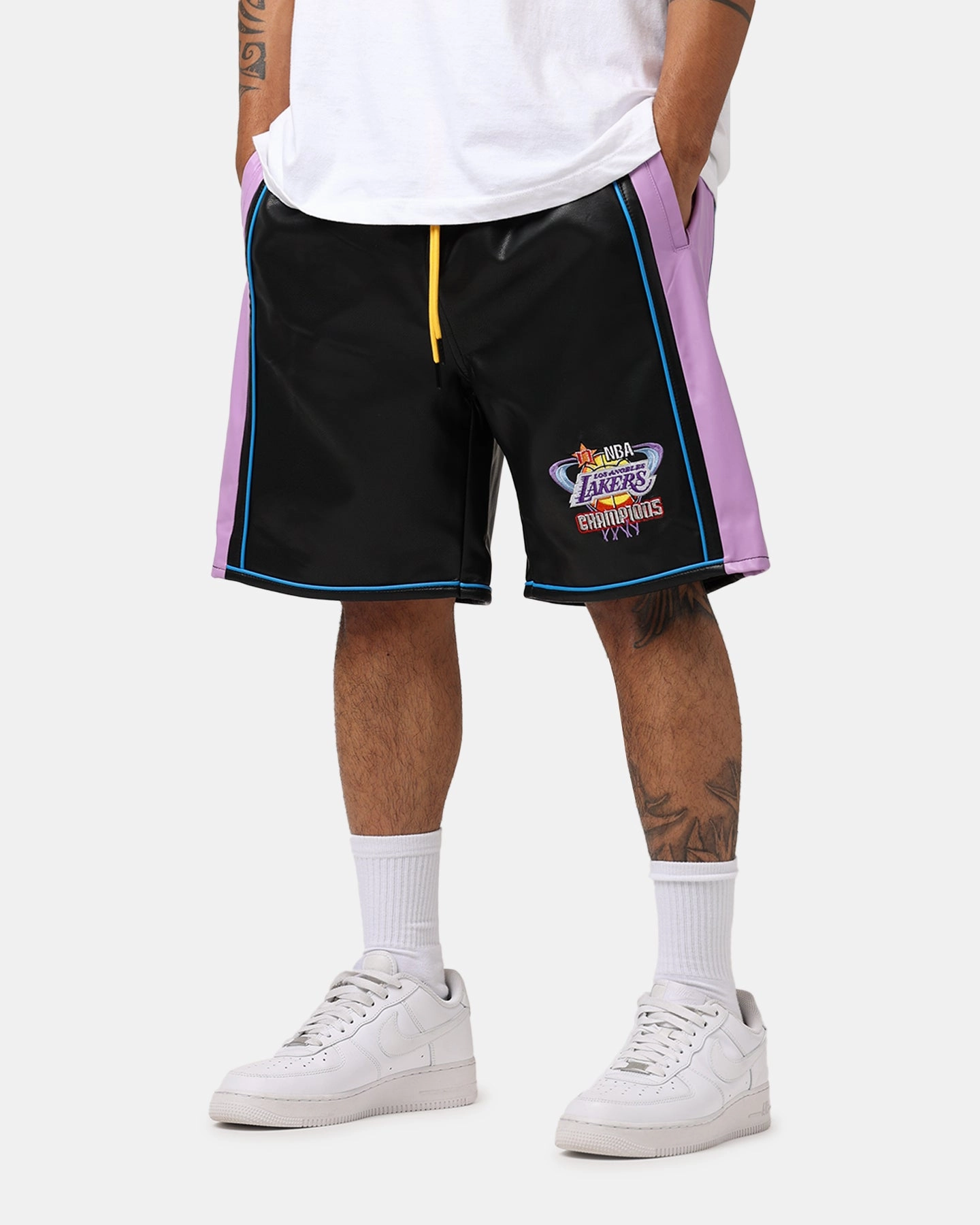Mitchell & Ness Los Angeles Lakers Showtime Shorts Black hang dry