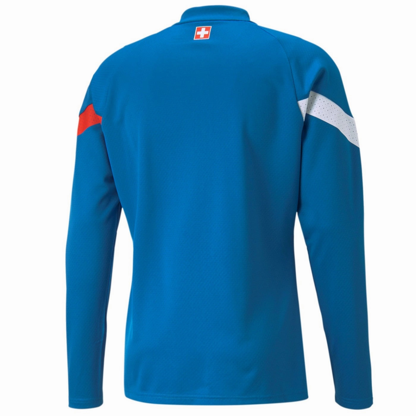 Chic Microperforated Upper Material Switzerland blue/black training technical tracksuit 2022/23 - Puma