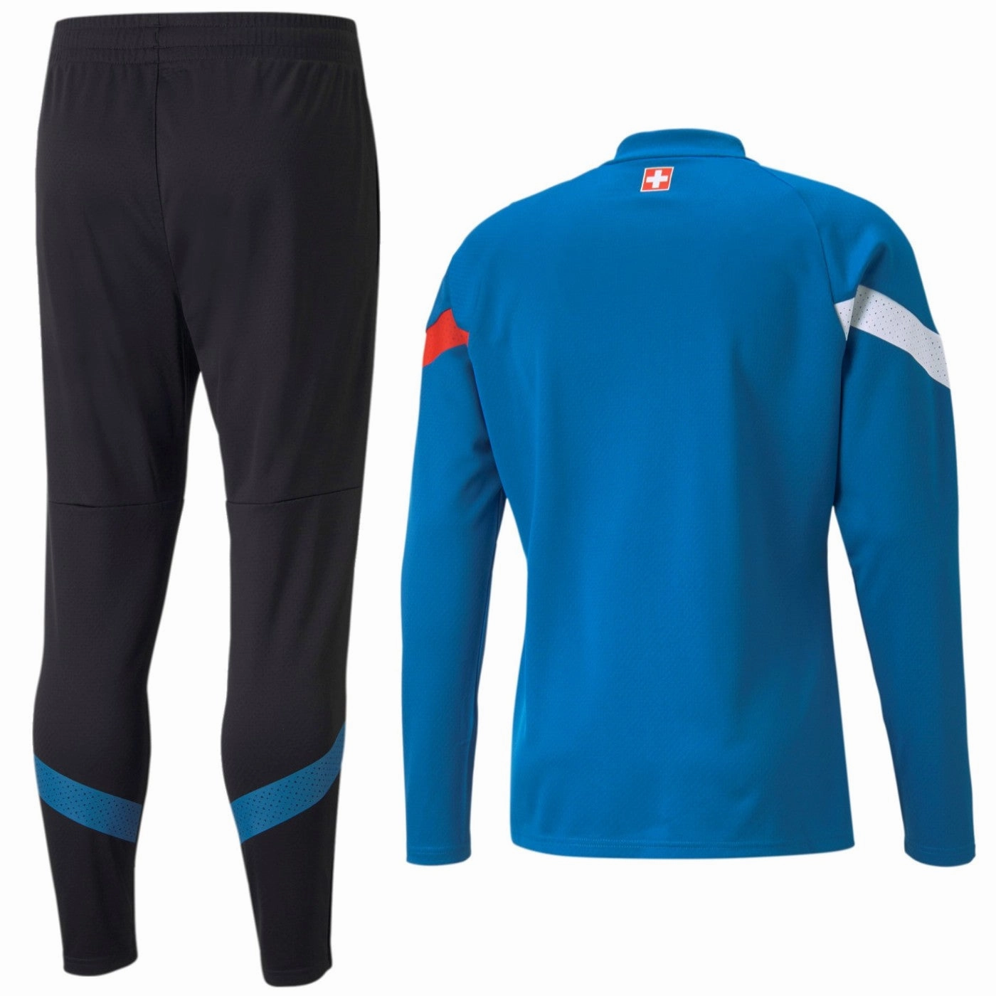 Switzerland blue/black training technical tracksuit 2022/23 - Puma Movable Gusset Design
