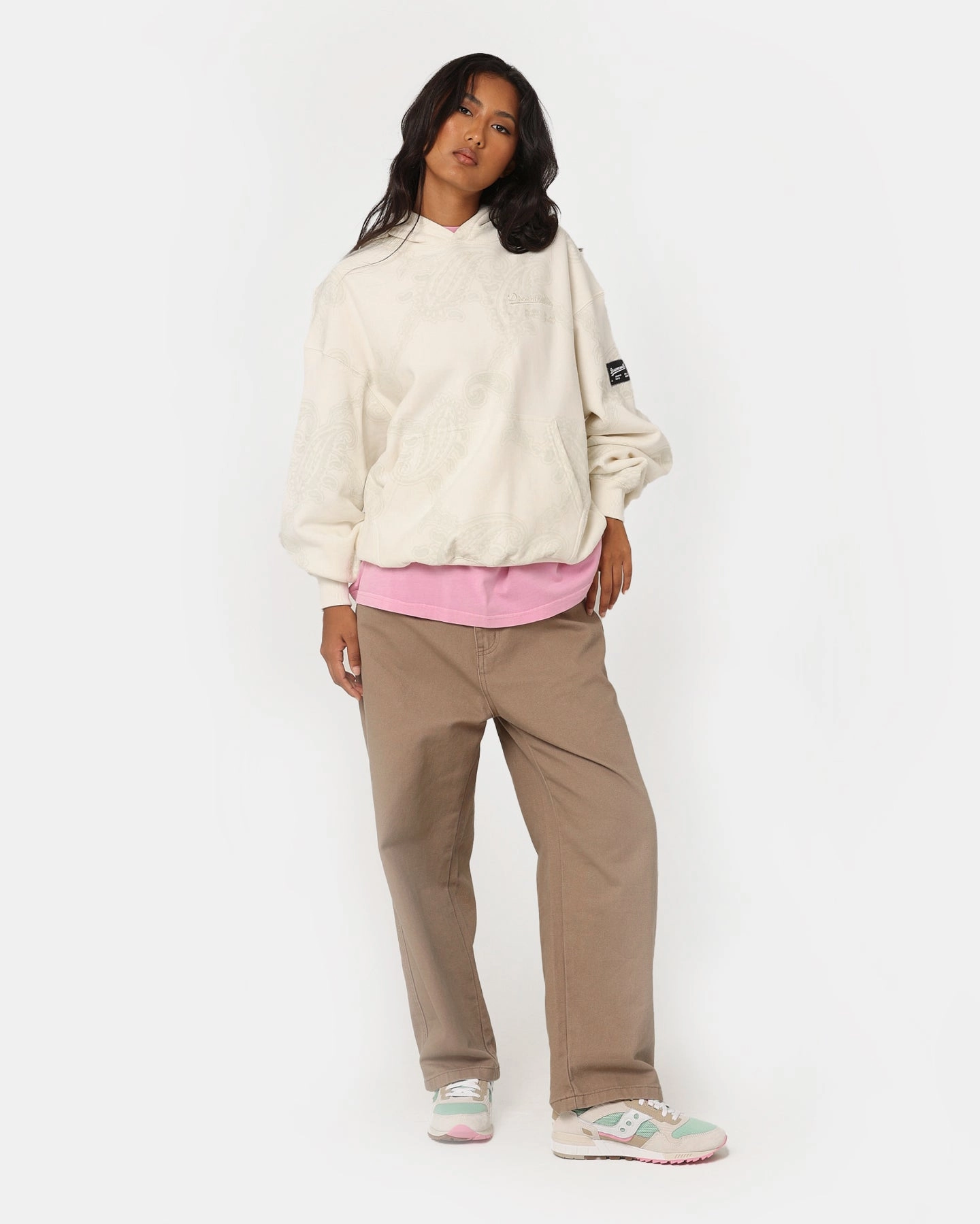 Suggestion Dreamville Records Hoodie Cream