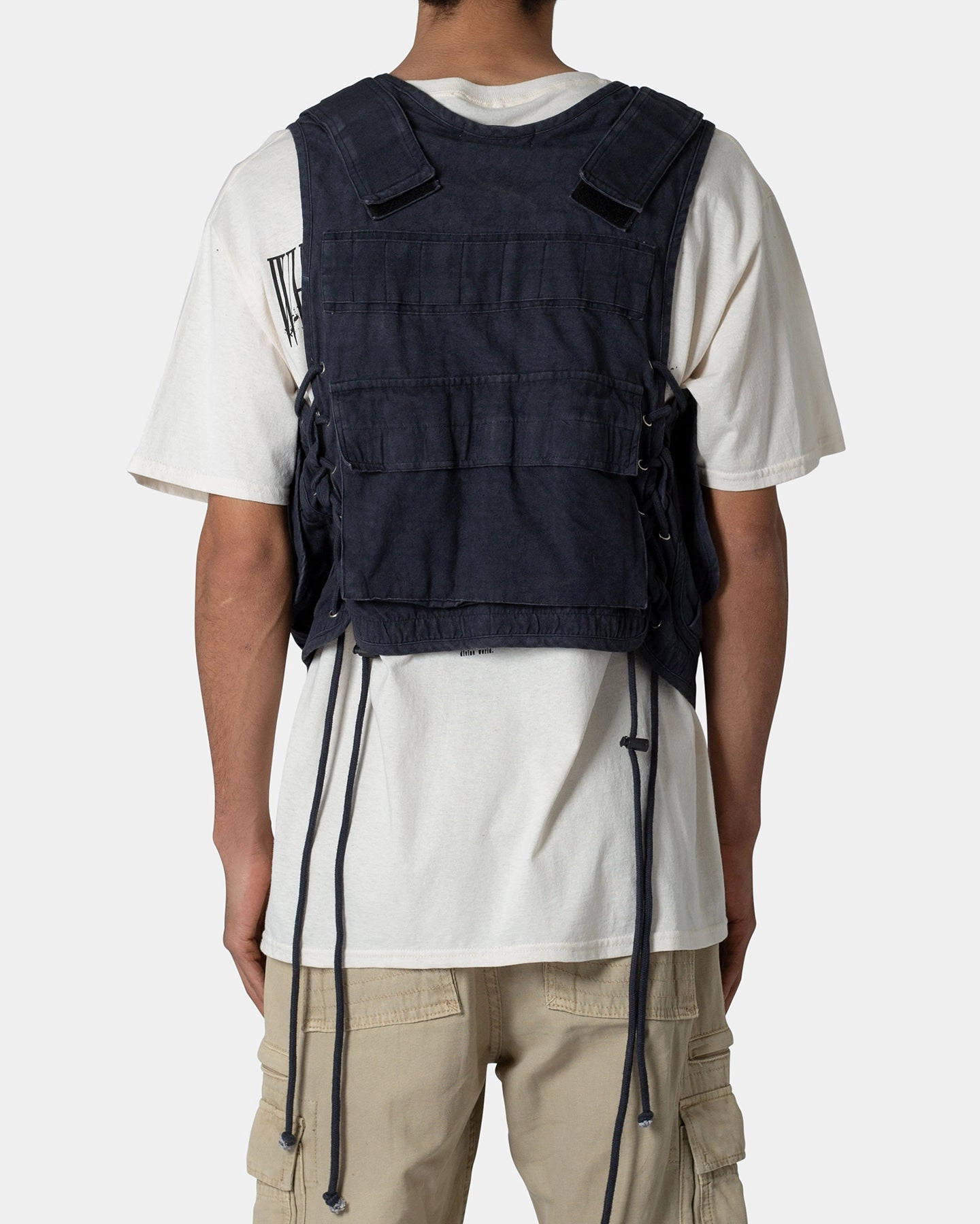 Ability MNML Drawcord Utility Vest Black