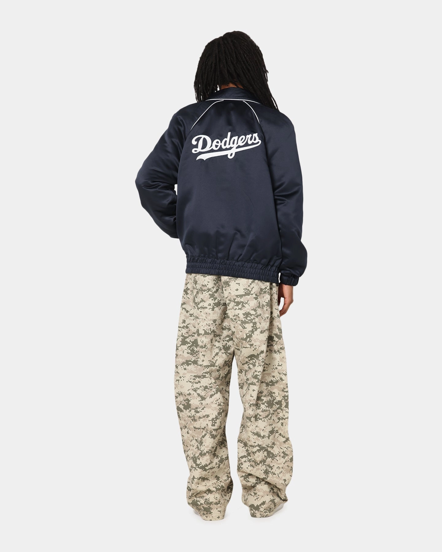 New Era Los Angeles Dodgers MLB Club Jacket Navy Rain Ready Worth