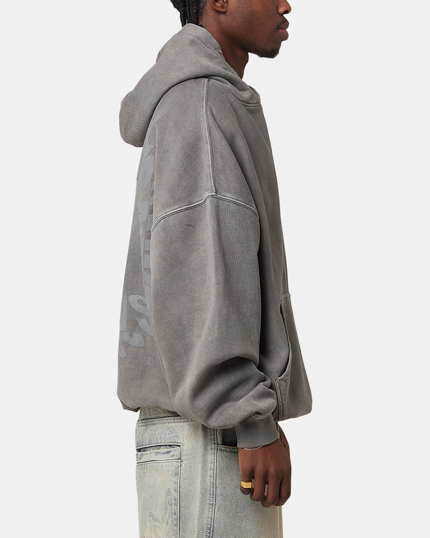 Saint Morta Rave Premium Hoodie Washed Charcoal suitable for water sports