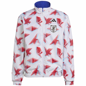 Japan pre-match presentation reversible Soccer jacket 2022/23 - Adidas Anti-static