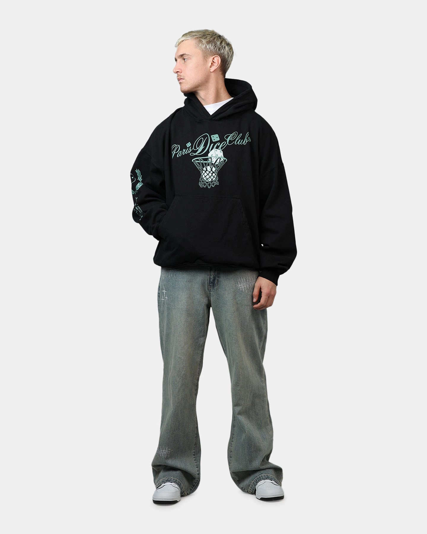 Carre Hooper Hoodie Black Compression Packed Design PaddedShoulders