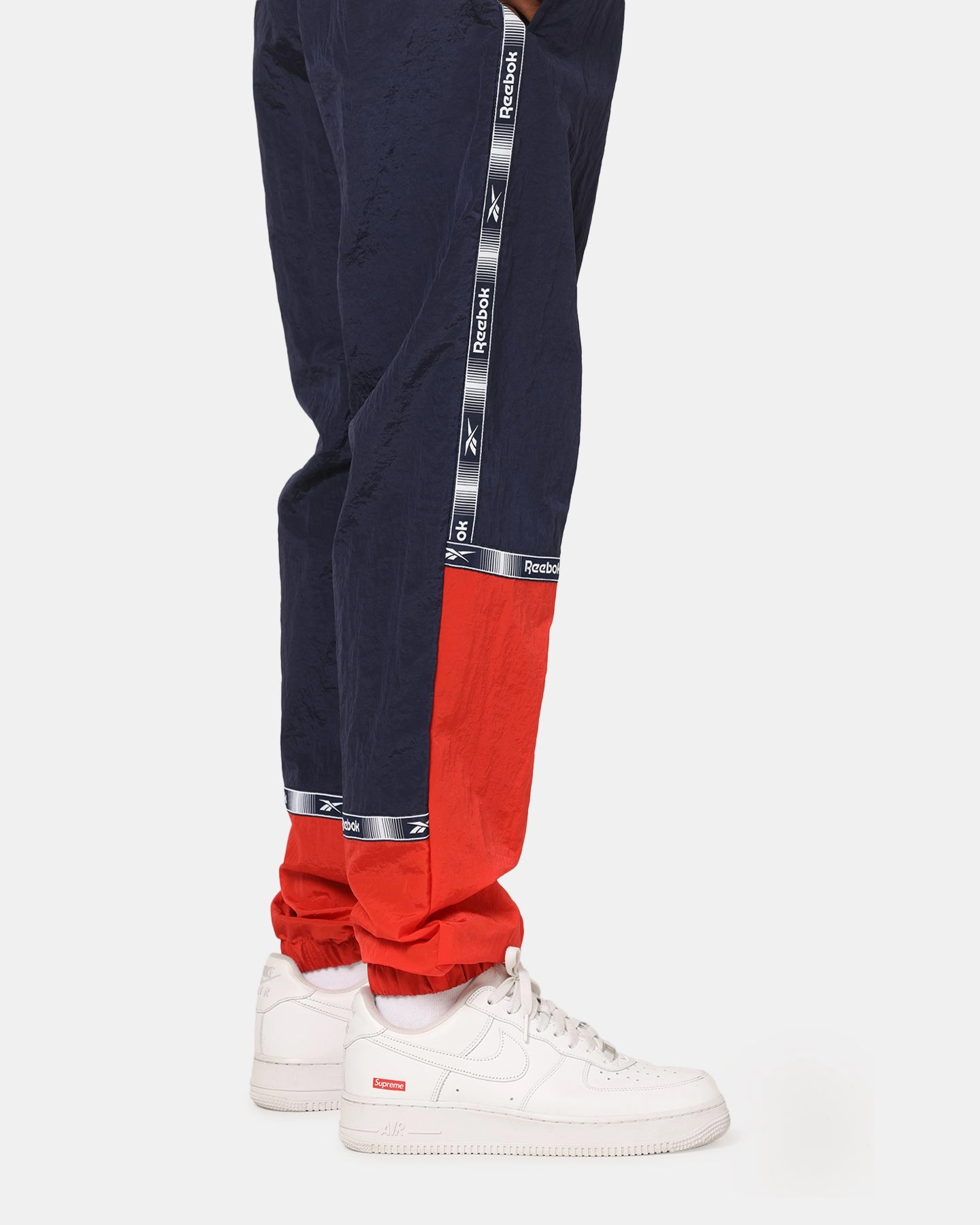 Core Cut Reebok Colour Block Joggers Navy/Red