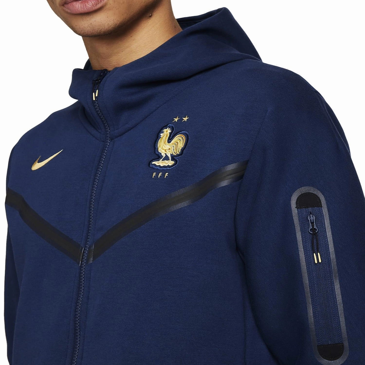 France Tech fleece presentation soccer tracksuit 2022/23 - Nike Craft