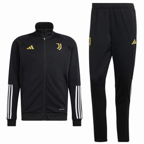 Juventus black training bench tracksuit 2023/24 - Adidas AdjustableDrawstring Camouflage Print