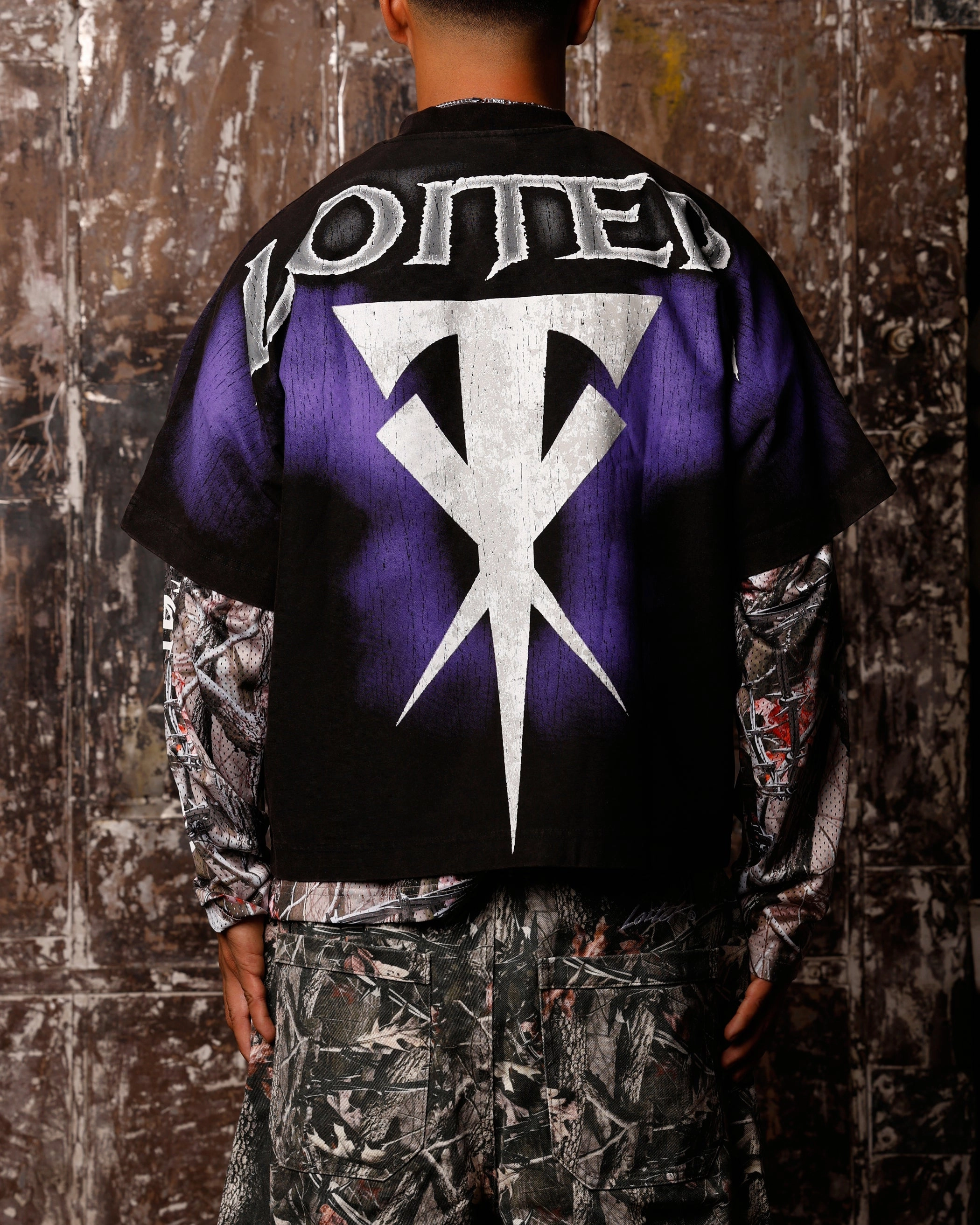 Loiter X WWE Undertaker Vintage T-Shirt Vintage Black Active Outfit Comfy Style