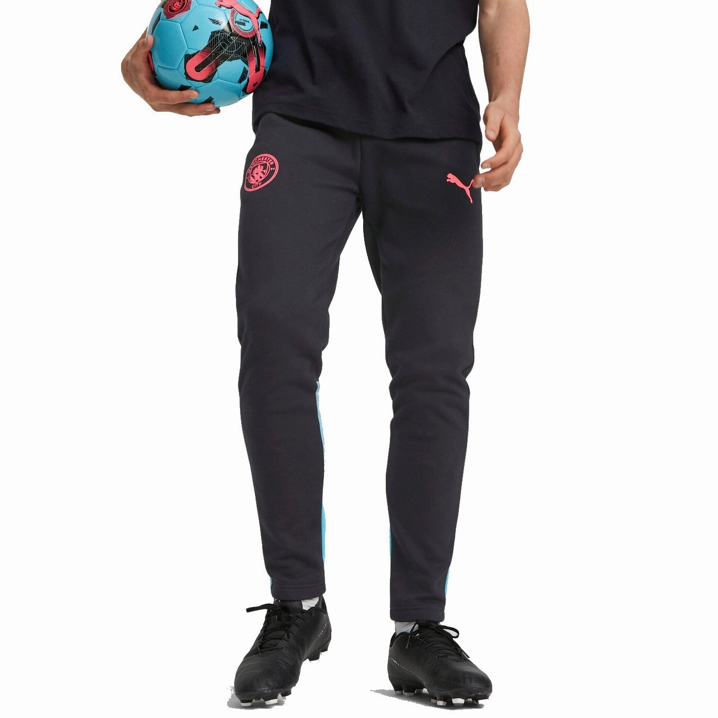 Manchester City black Casual hooded presentation tracksuit 2023/24 - Puma Exchange