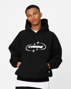 Carre 2K Oversized Hoodie Black Padded collar