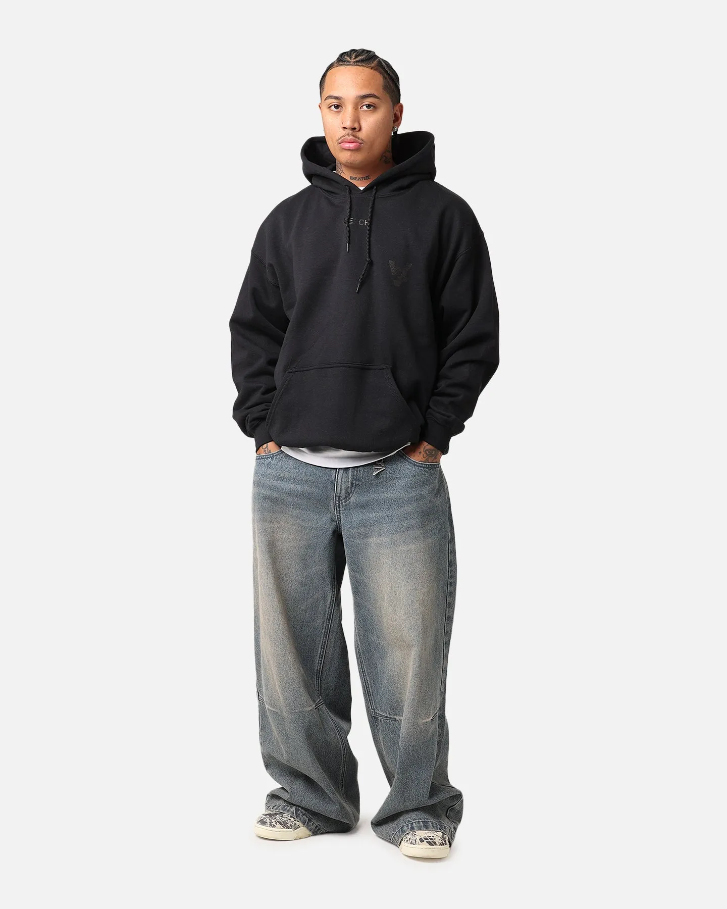 rural people The Anti Order A Logo Merch Hoodie Black