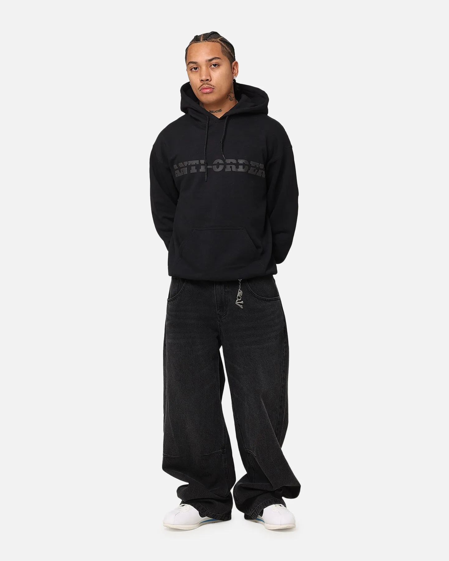 The Anti Order A-Track Hoodie Black Bright Tones