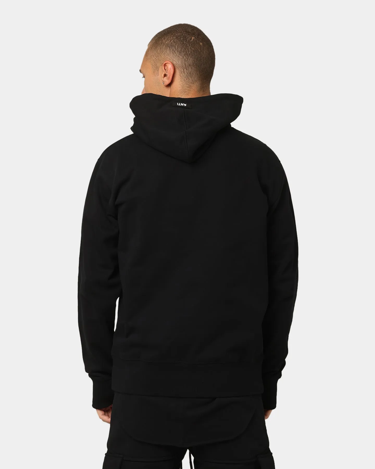 The Anti Order Anti Essential Hoodie Black Upgrade