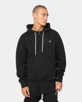 Neutral Style The Anti Order Anti Essential Hoodie Vintage Black