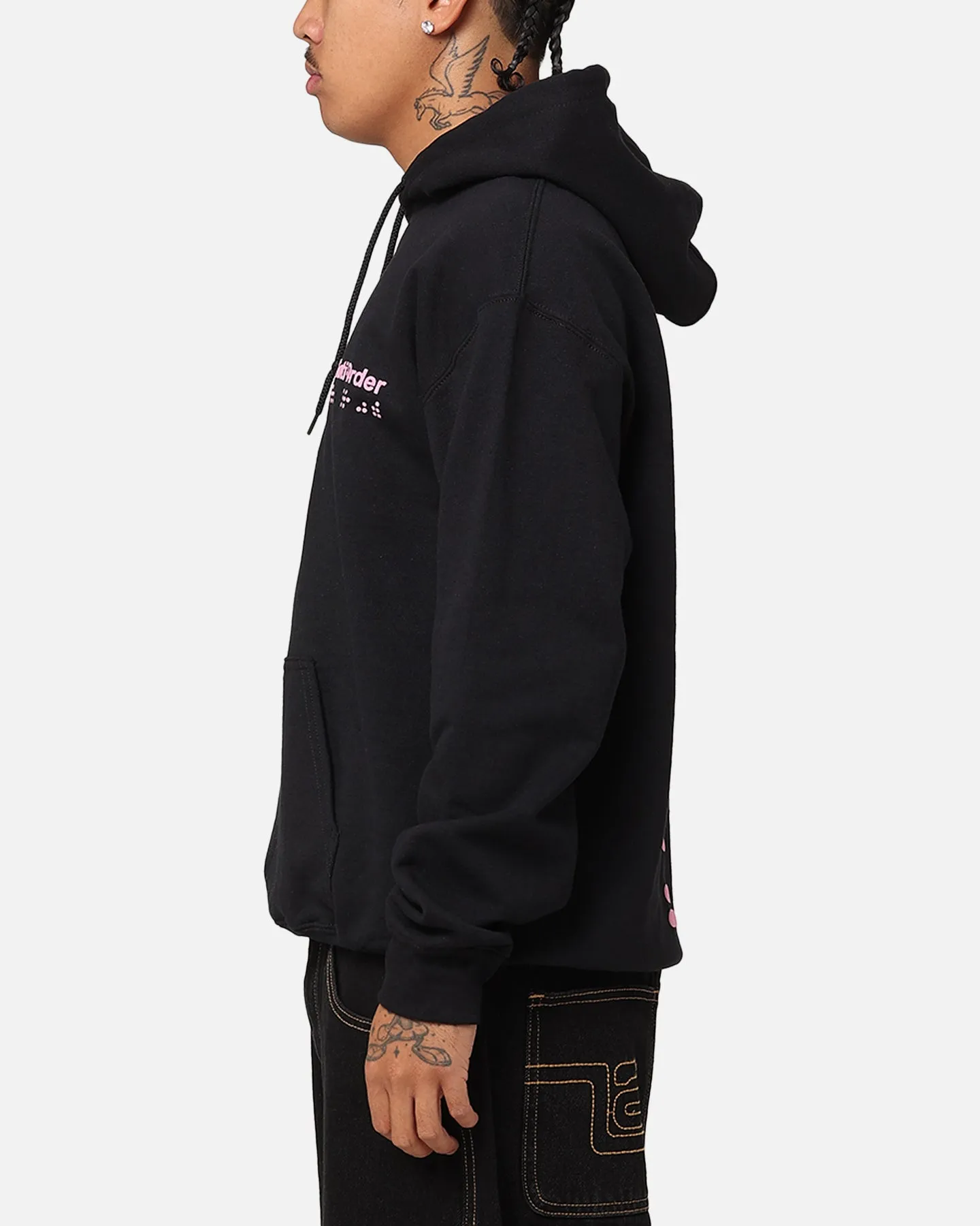 The Anti Order Brail Hoodie Black/Pink Fashion Ease artists