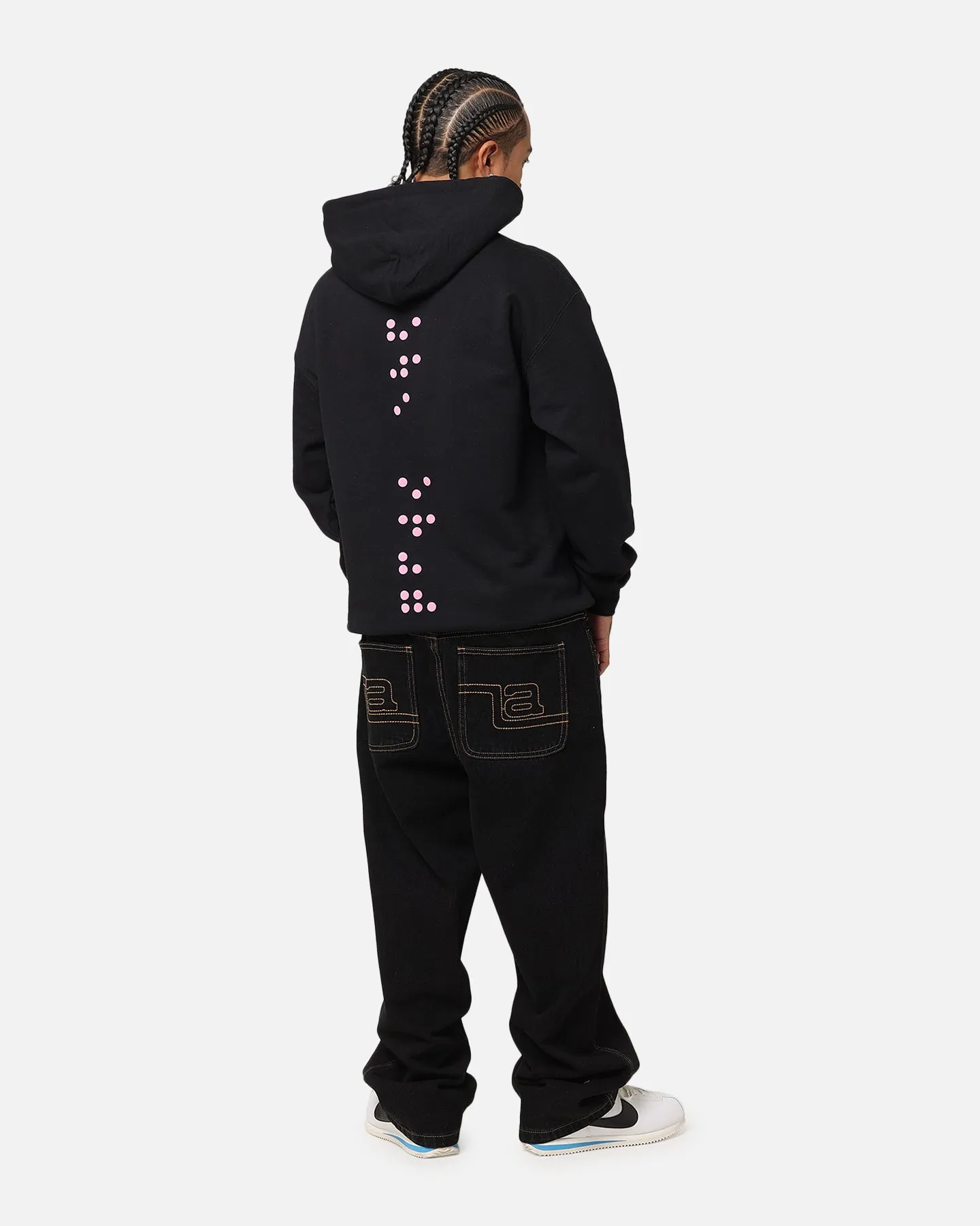 WaterproofSeams Indoor The Anti Order Brail Hoodie Black/Pink