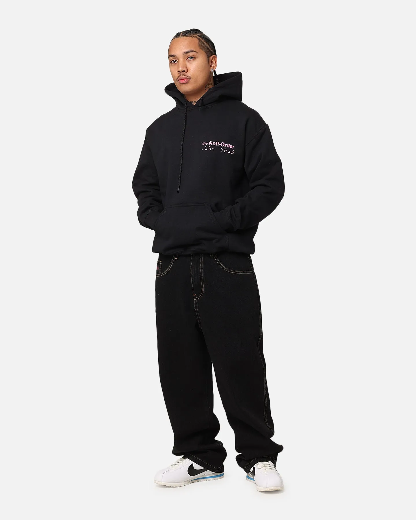 HeatRegulating The Anti Order Brail Hoodie Black/Pink