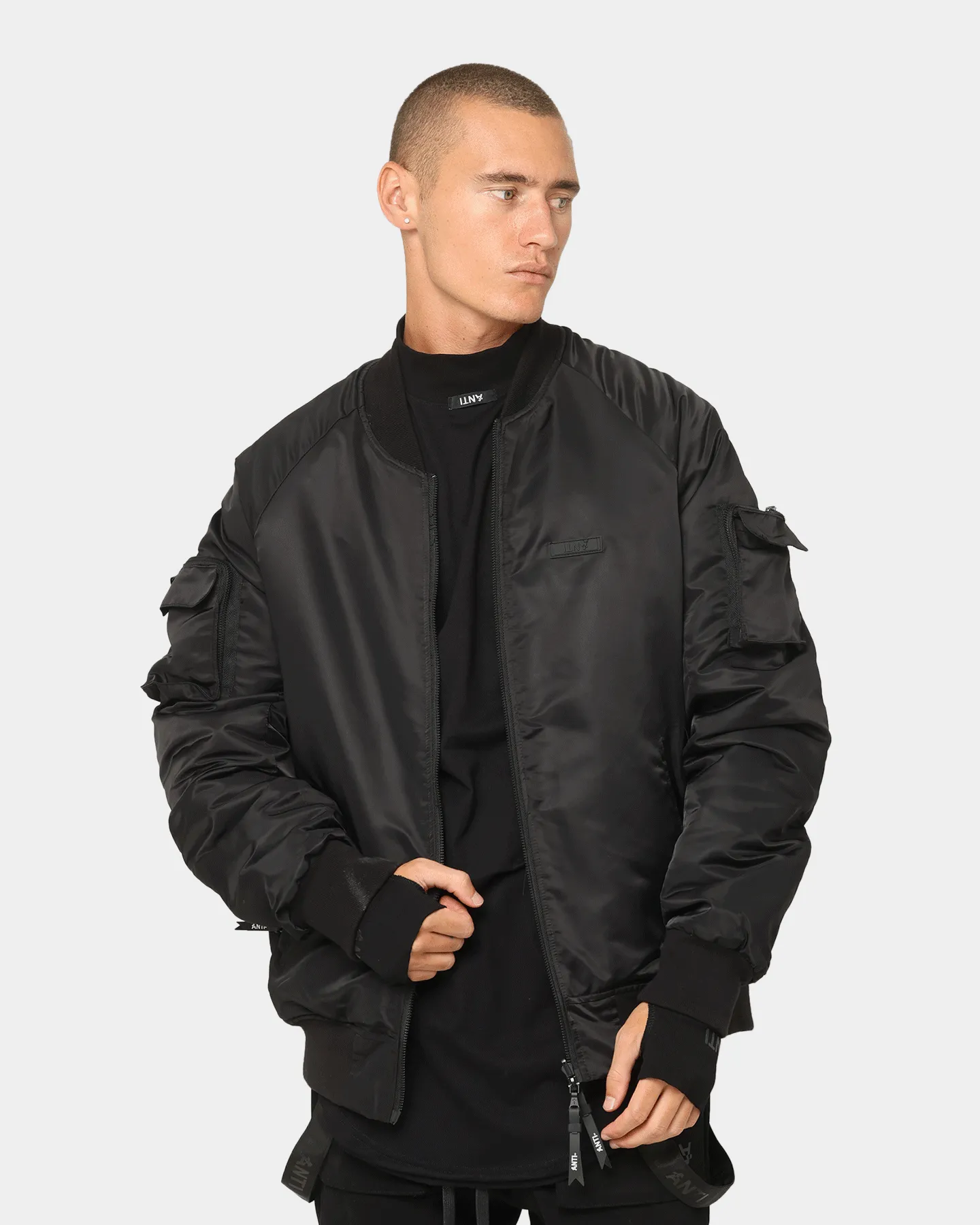 sports event The Anti Order CHKDSK Bomber Jacket Black
