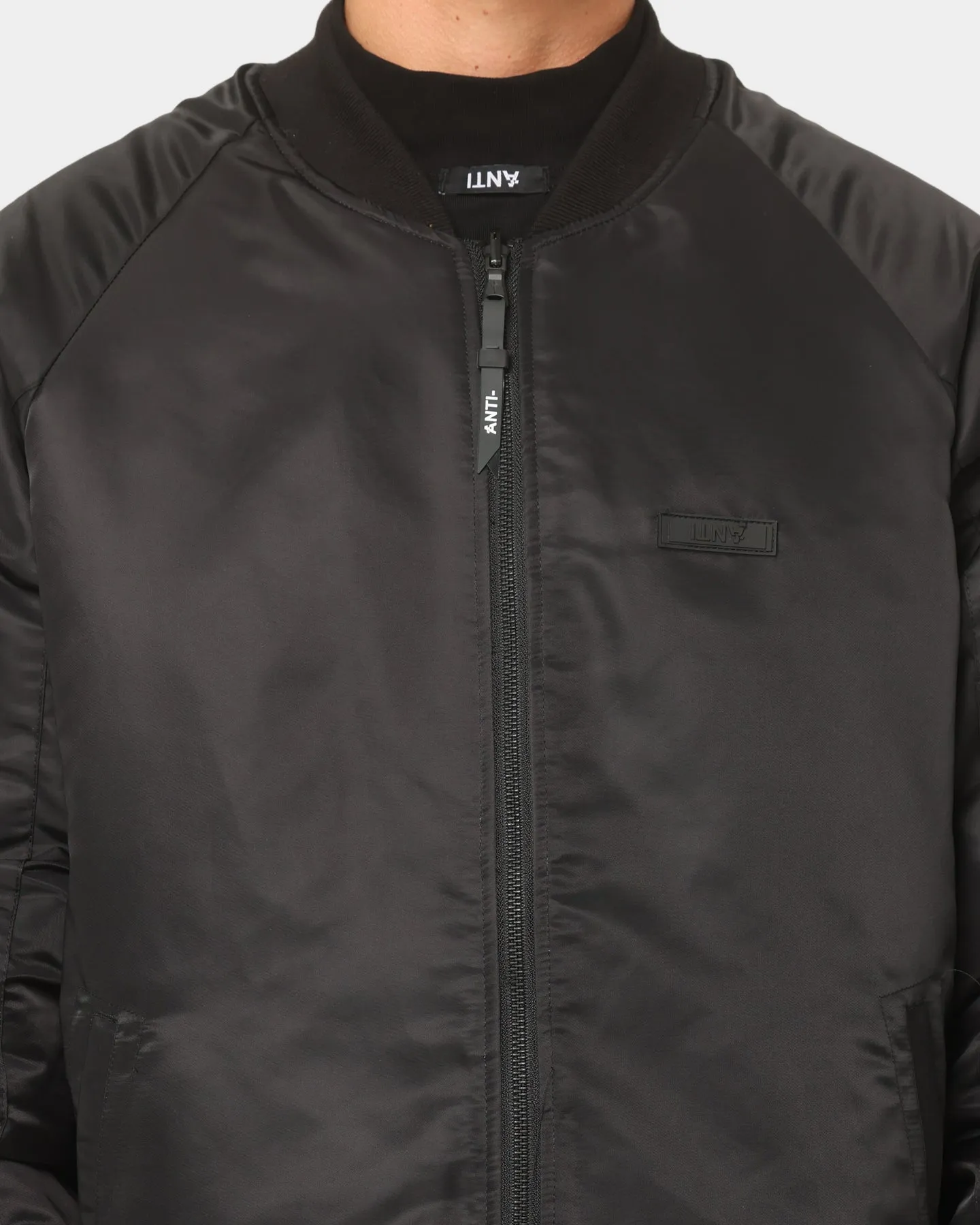 The Anti Order CHKDSK Bomber Jacket Black sunny Reinforced Elbows