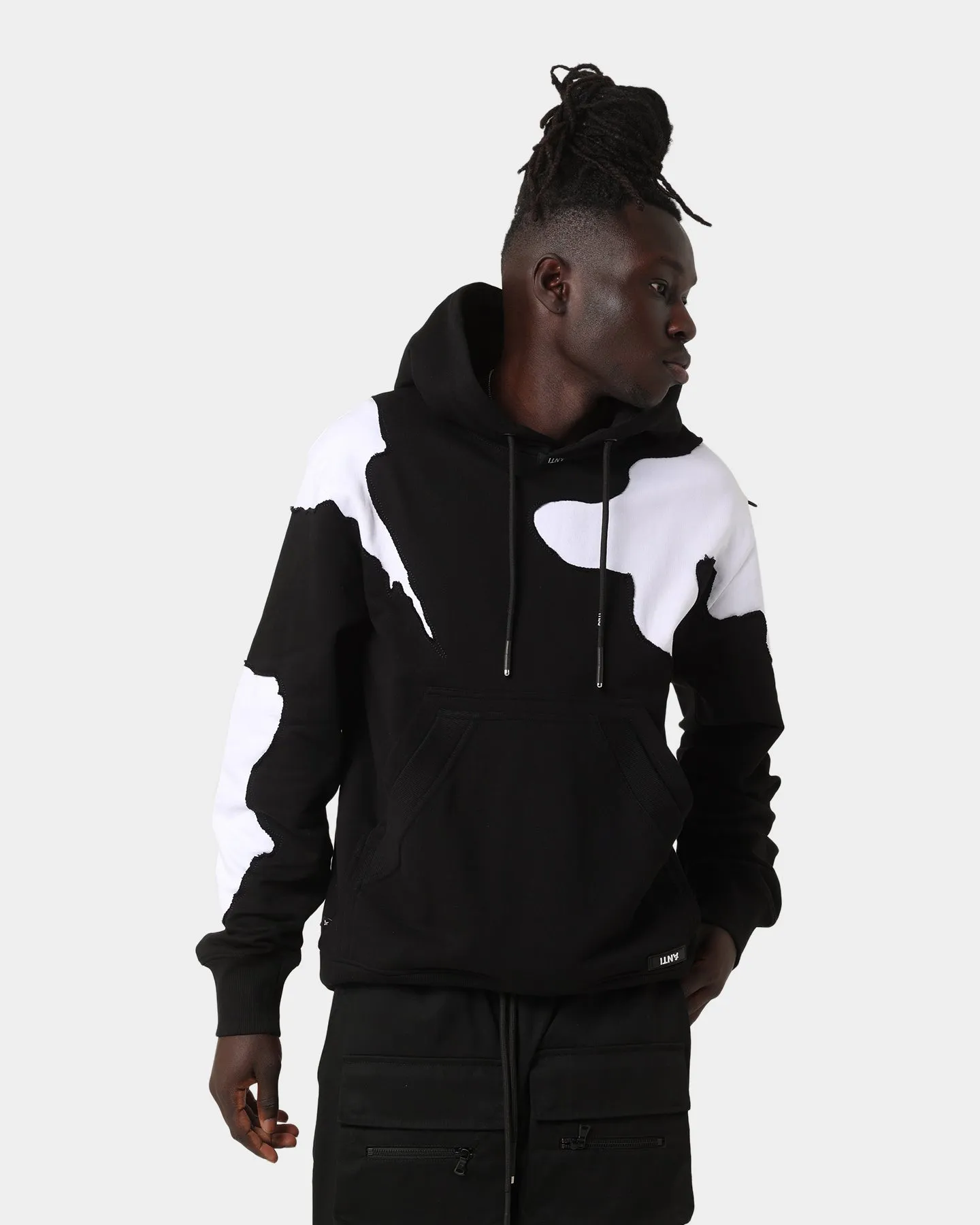 Change The Anti Order Deconstruction Hoodie Black/White