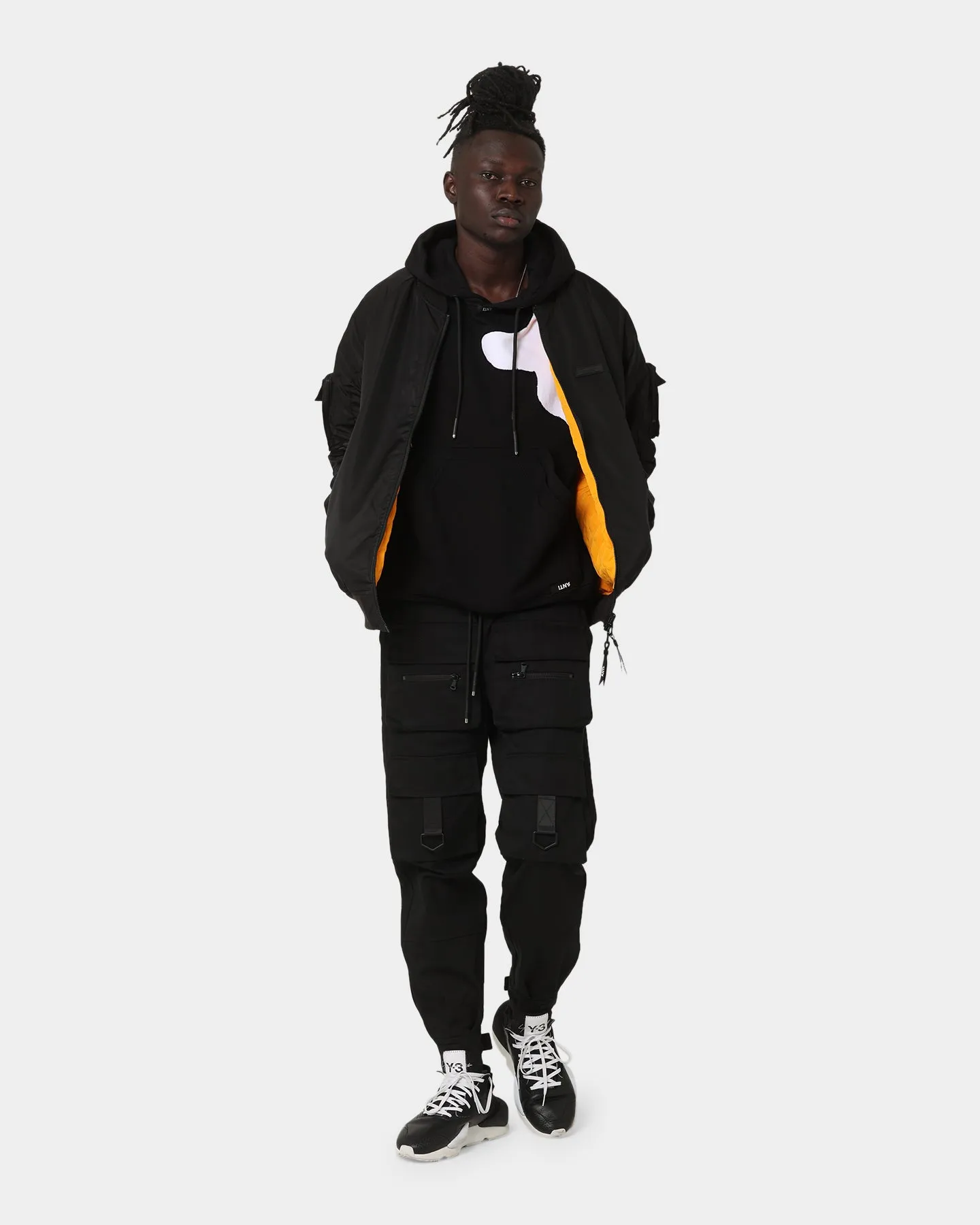 The Anti Order Deconstruction Hoodie Black/White Suitcase Noise Reducing Fabric