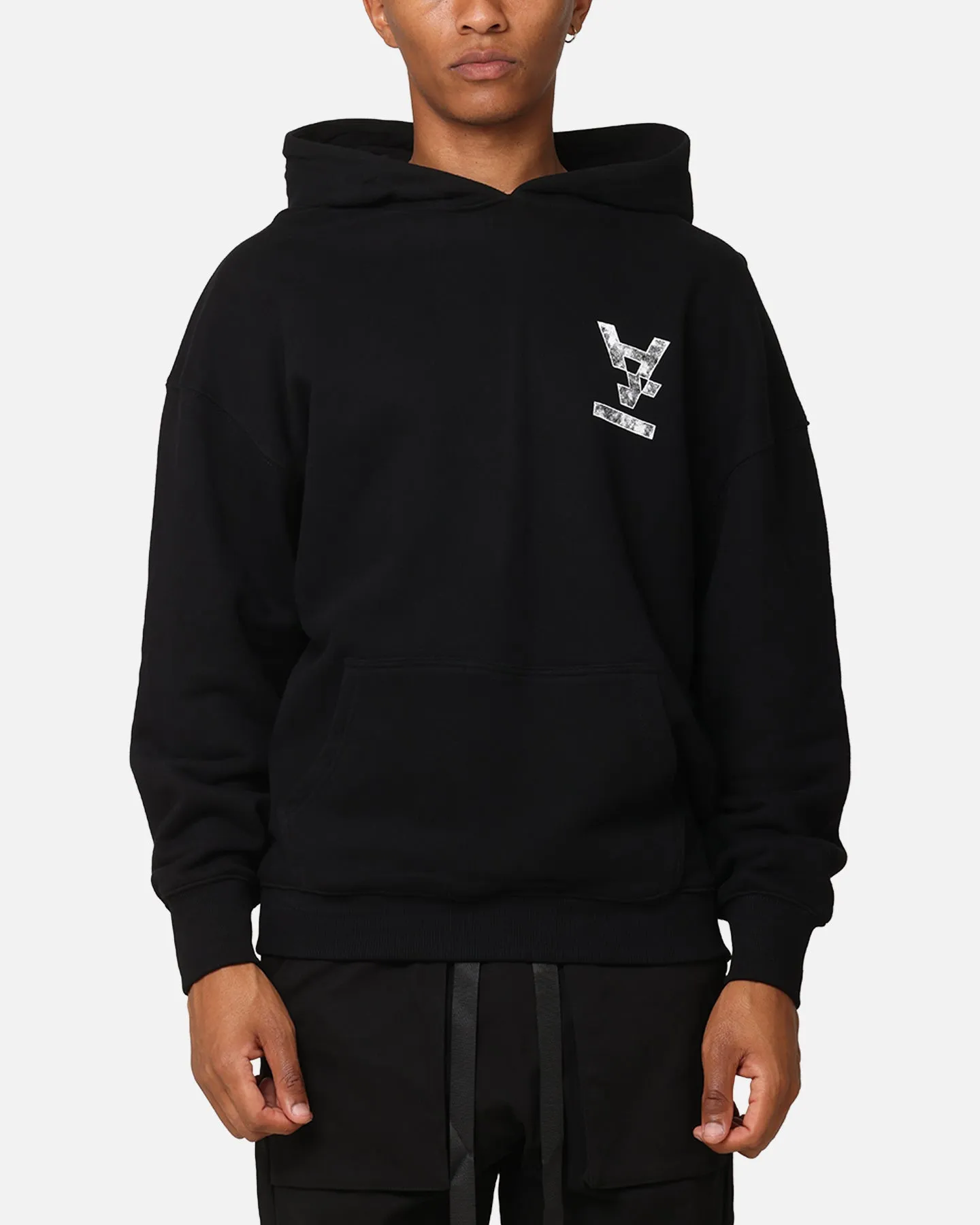 Functional Layer The Anti Order Hyphen Premium Hoodie Black
