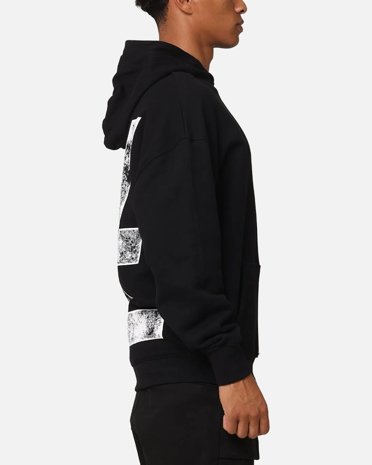 The Anti Order Hyphen Premium Hoodie Black Multi Pocket Design