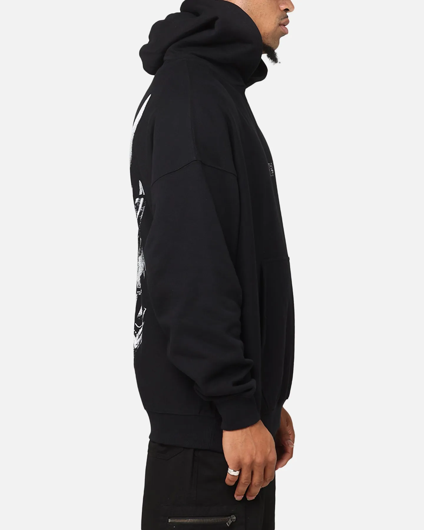 The Anti Order Oni Mask Boxy Hoodie Black Conditioner
