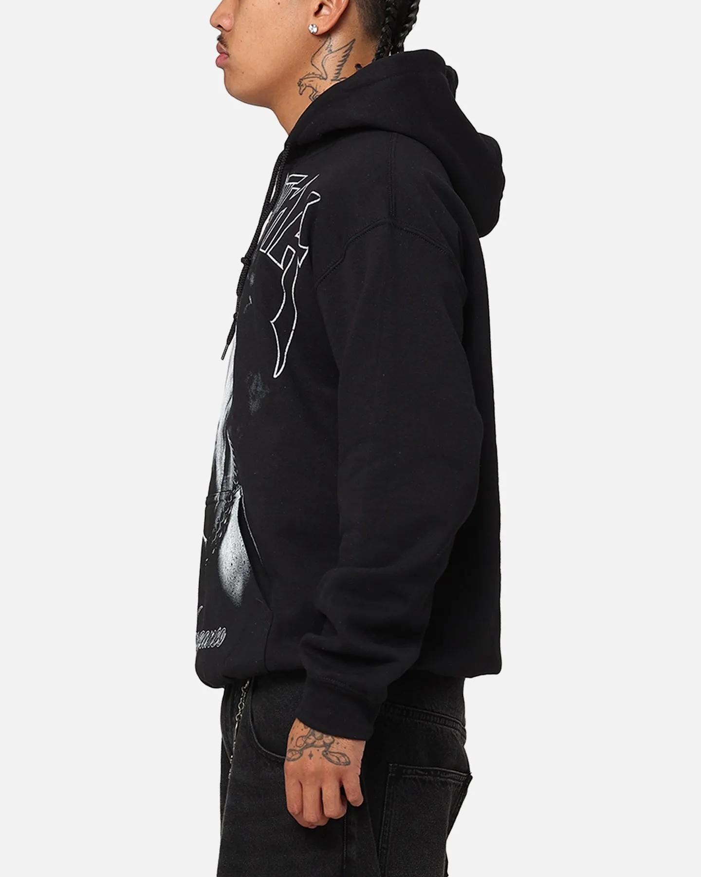 Layered Insulation suitable for award ceremonies The Anti Order Vengeance Hoodie Black