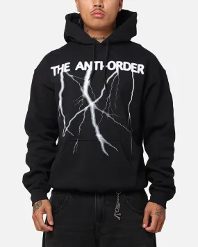 ReversibleStyle Soft Touch Interior The Anti Order Voltage Hoodie Black