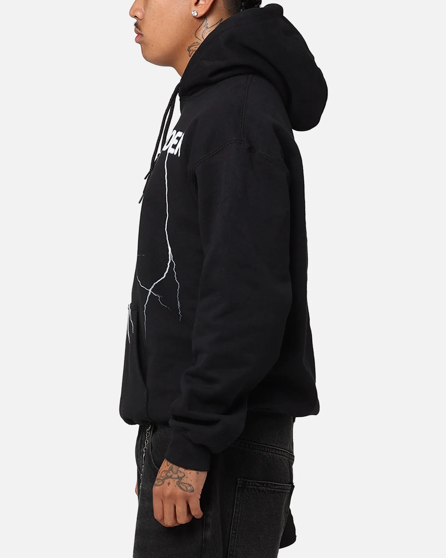 The Anti Order Voltage Hoodie Black Hazard Noise Reduced Fabric