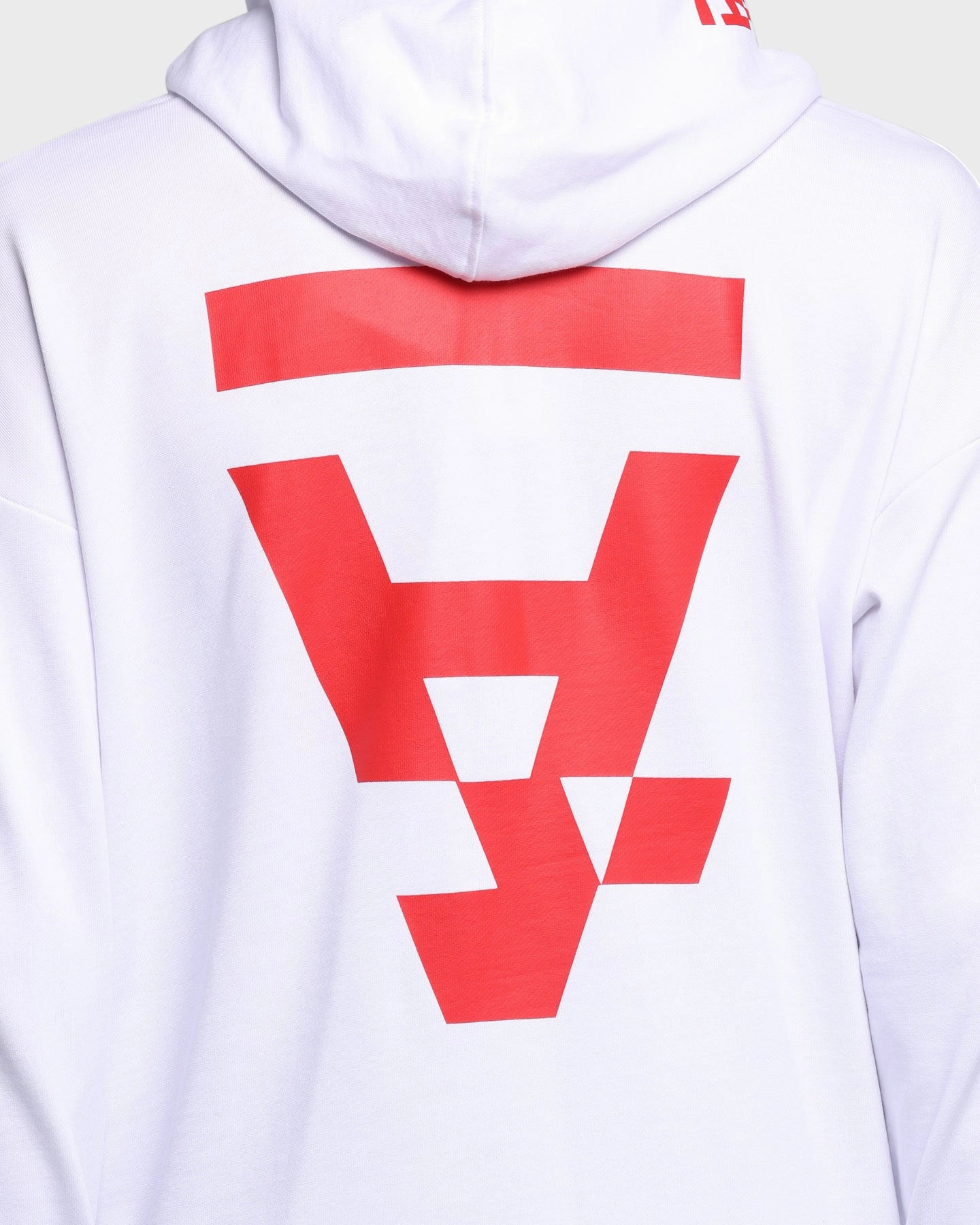 Compression Friendly Fit Breathable Lining The Anti Order A10 Hyphen Hoodie White/Red