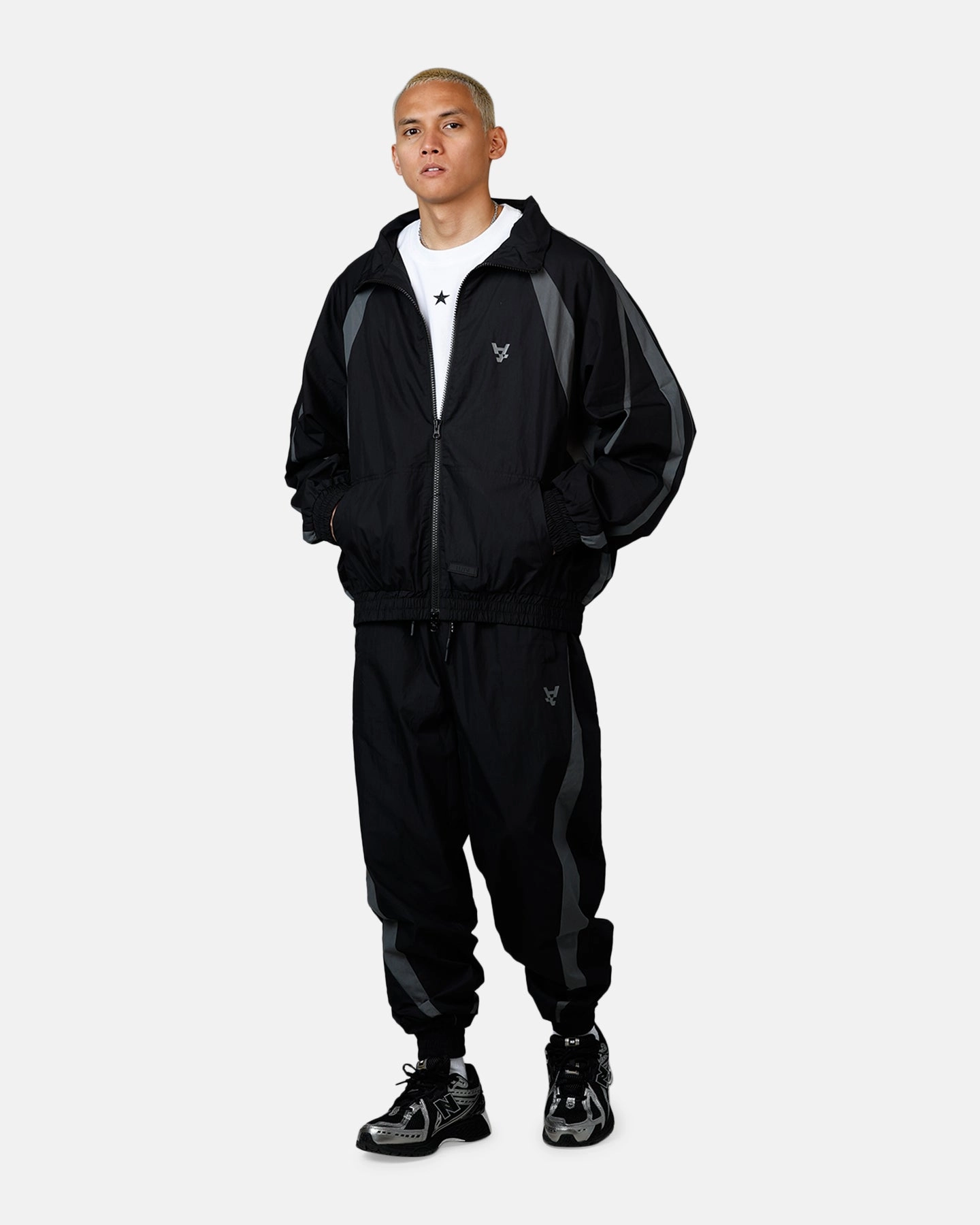 The Anti Order Acolyte Track Jogger Black/Grey Casual Comfort Wear Core Style