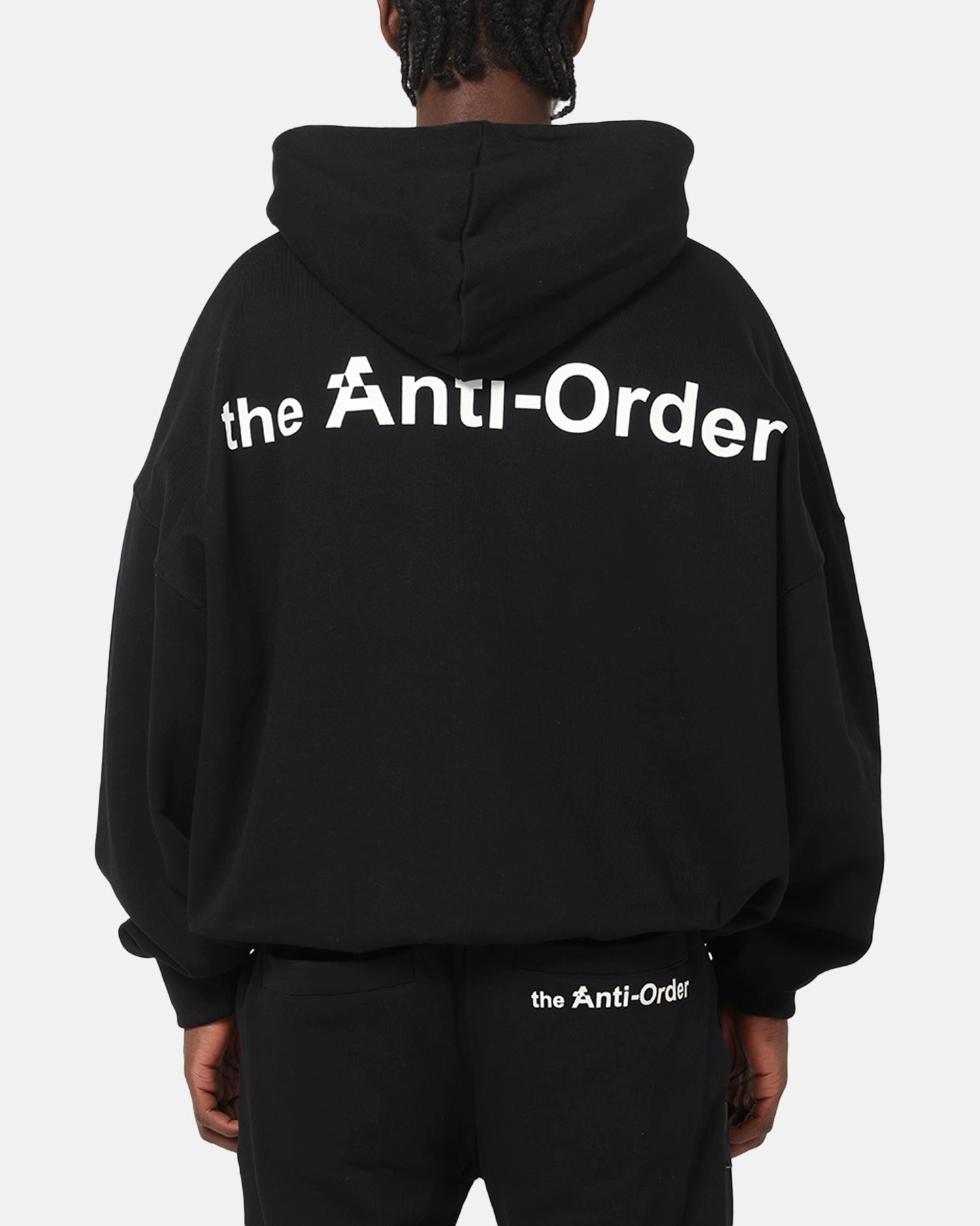 The Anti Order Alpha Logo Hoodie Black Yacht club style Chipmunk like