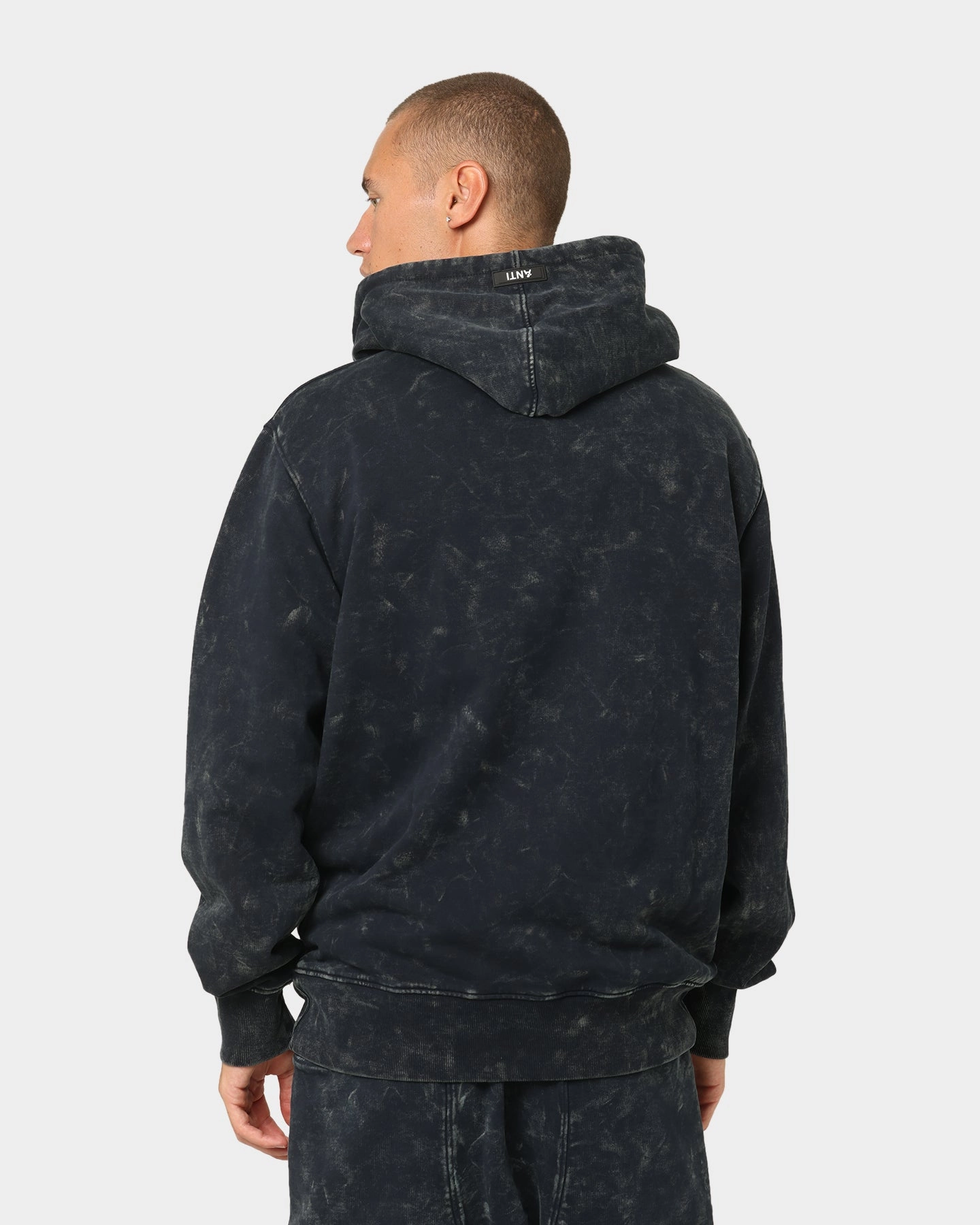 The Anti Order Anti Essential Hoodie Navy Crystal Stretchy