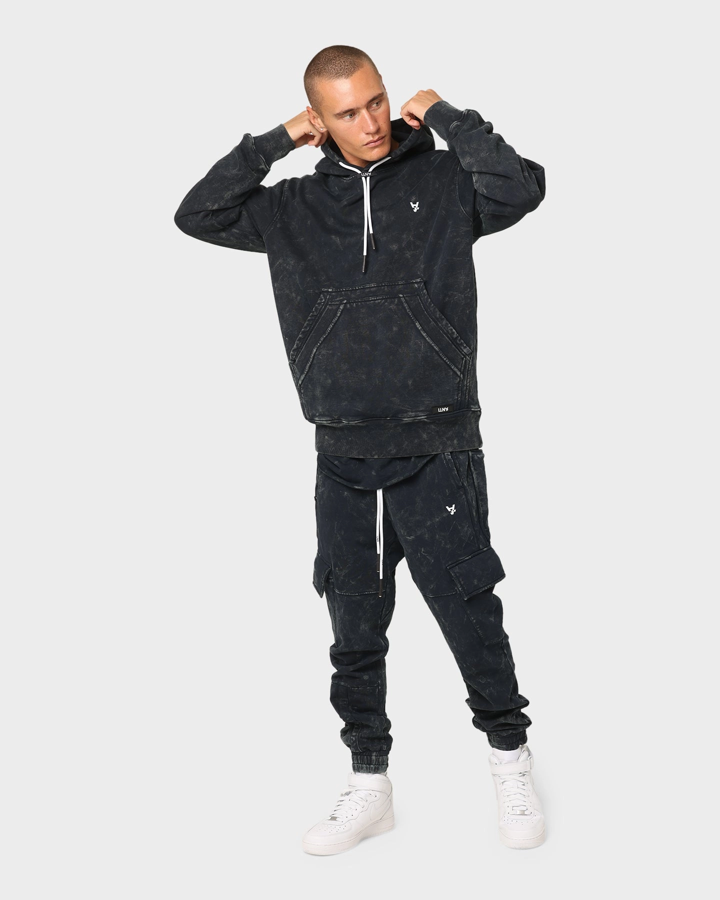 Continue Cruise The Anti Order Anti Essential Hoodie Navy Crystal