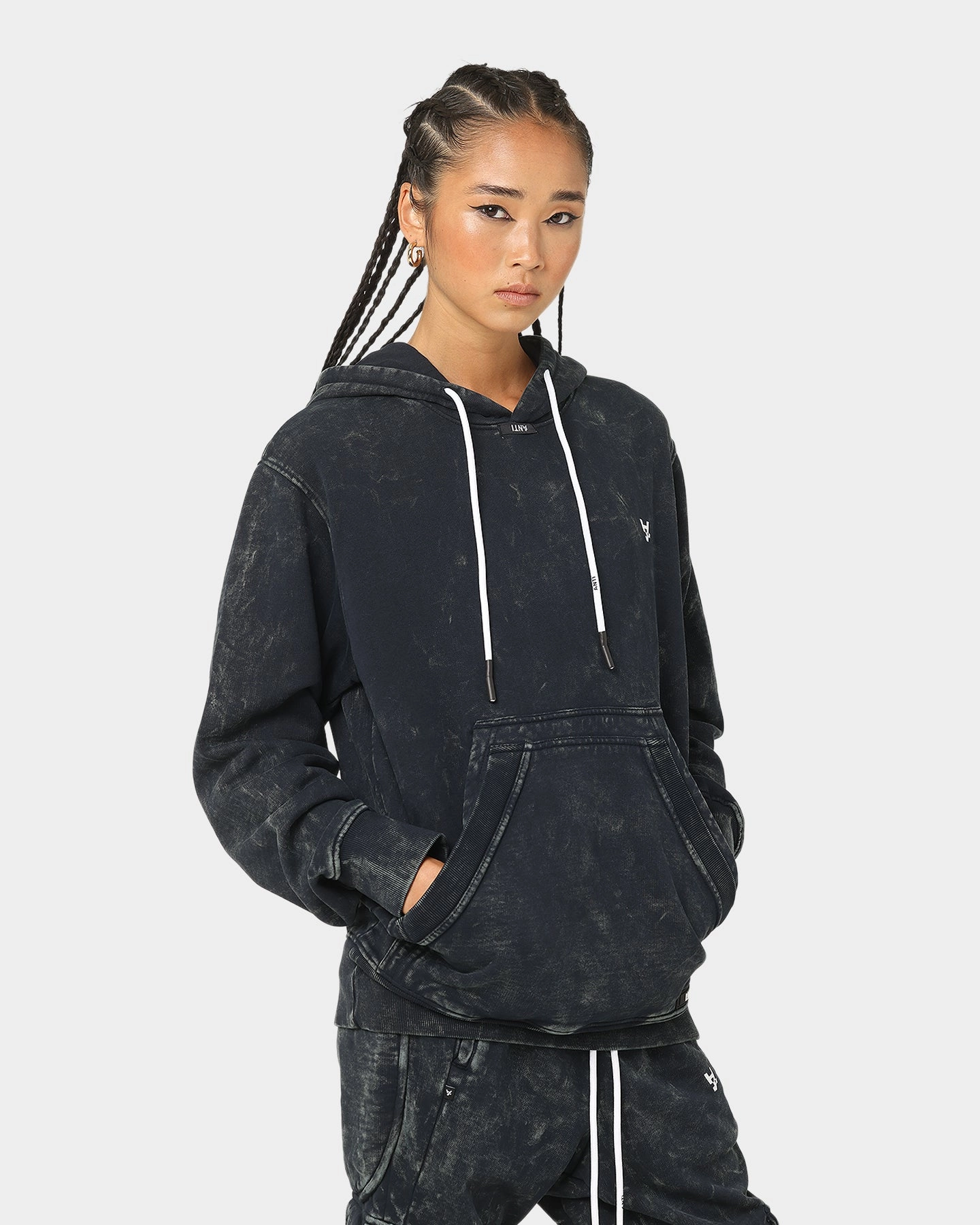 Outdoor Protection The Anti Order Anti Essential Hoodie Navy Crystal