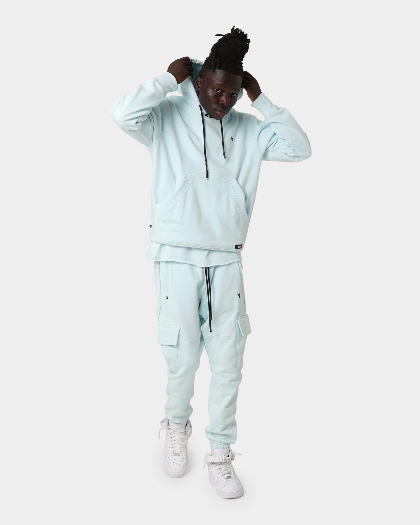 Overcome type The Anti Order Anti Essential Hoodie Pastel Blue
