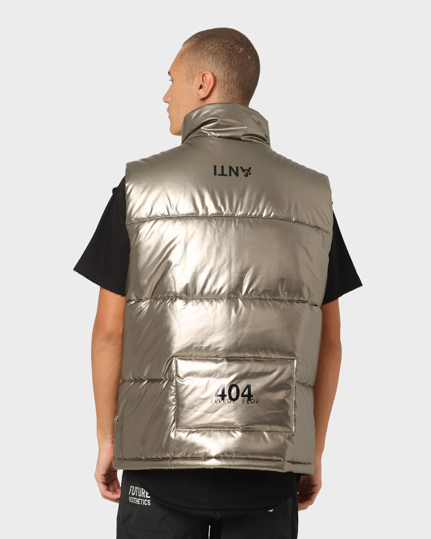 Record DurableShell The Anti Order Anti Joy Puffer Vest Pewter