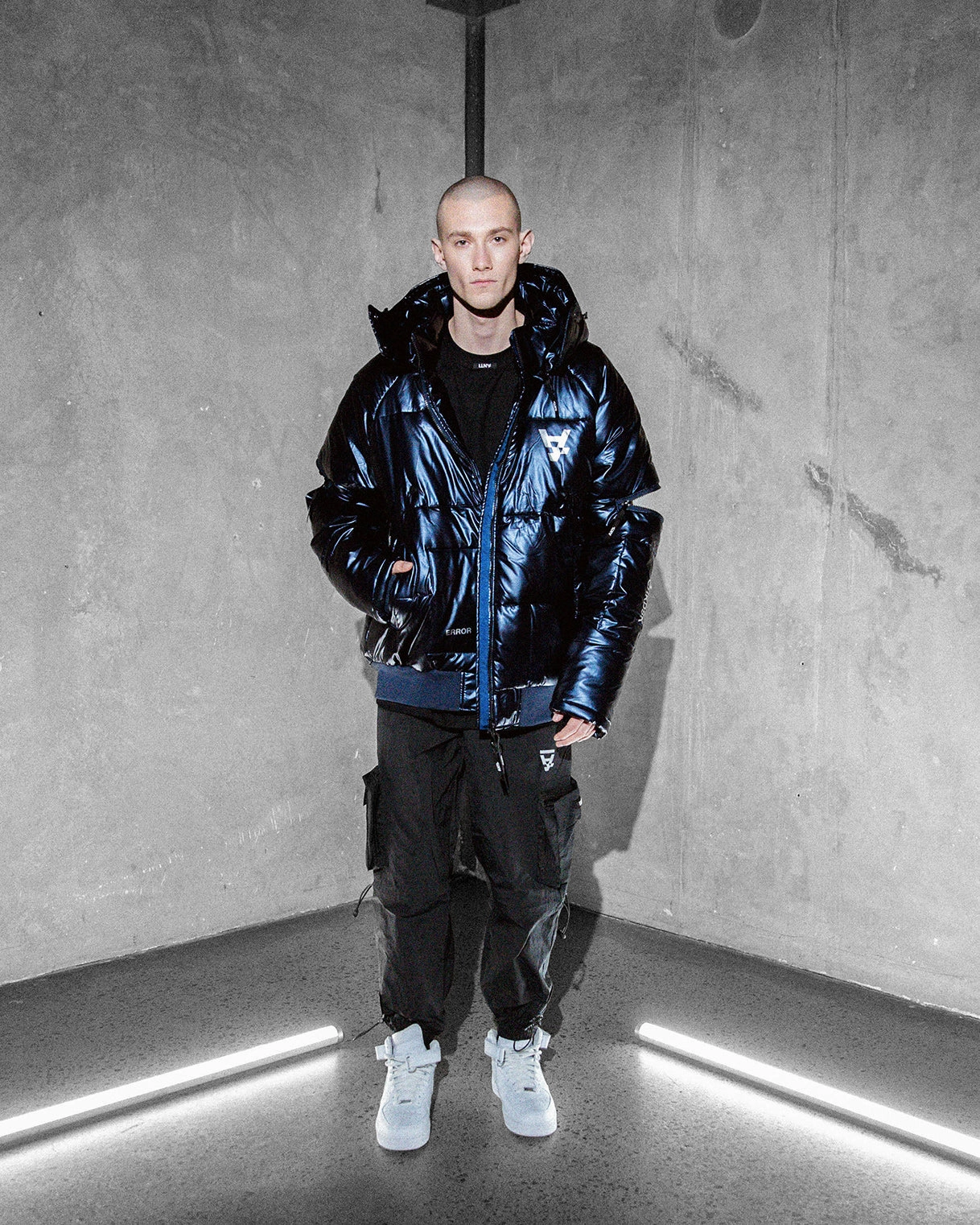 Daily Use Paper The Anti Order Anti Joy Technical Puffer Jacket Dark Navy