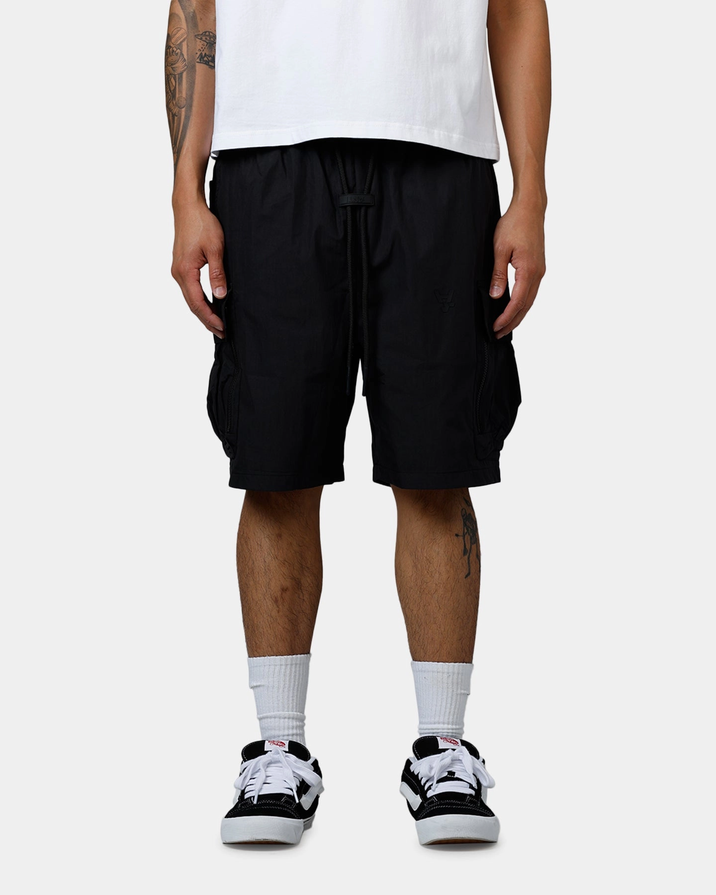 Functional Clothing The Anti Order Anti Military Cargo Shorts Black
