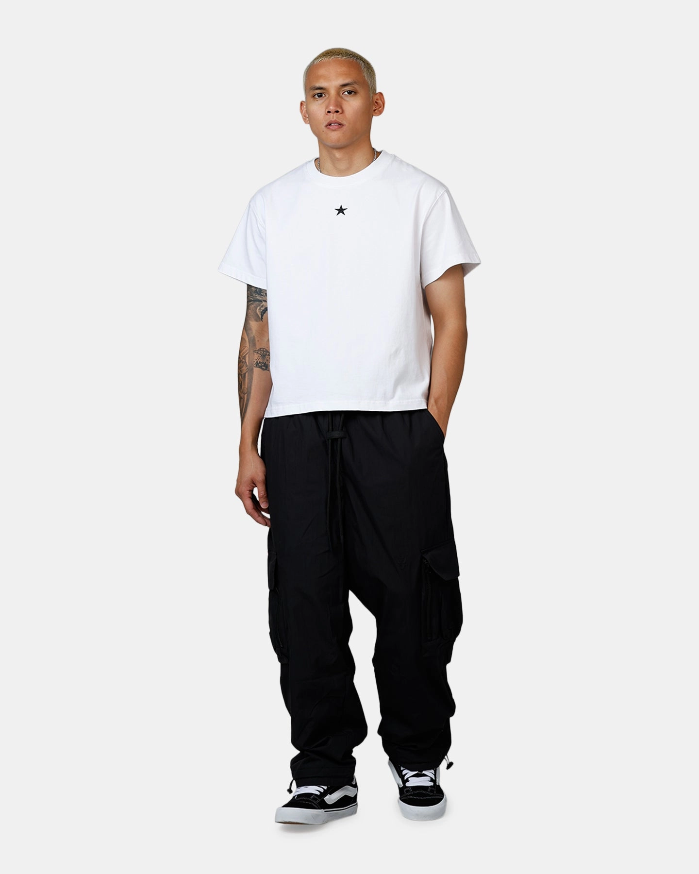 The Anti Order Anti Miltary Cargo Joggers Black DurableBartack