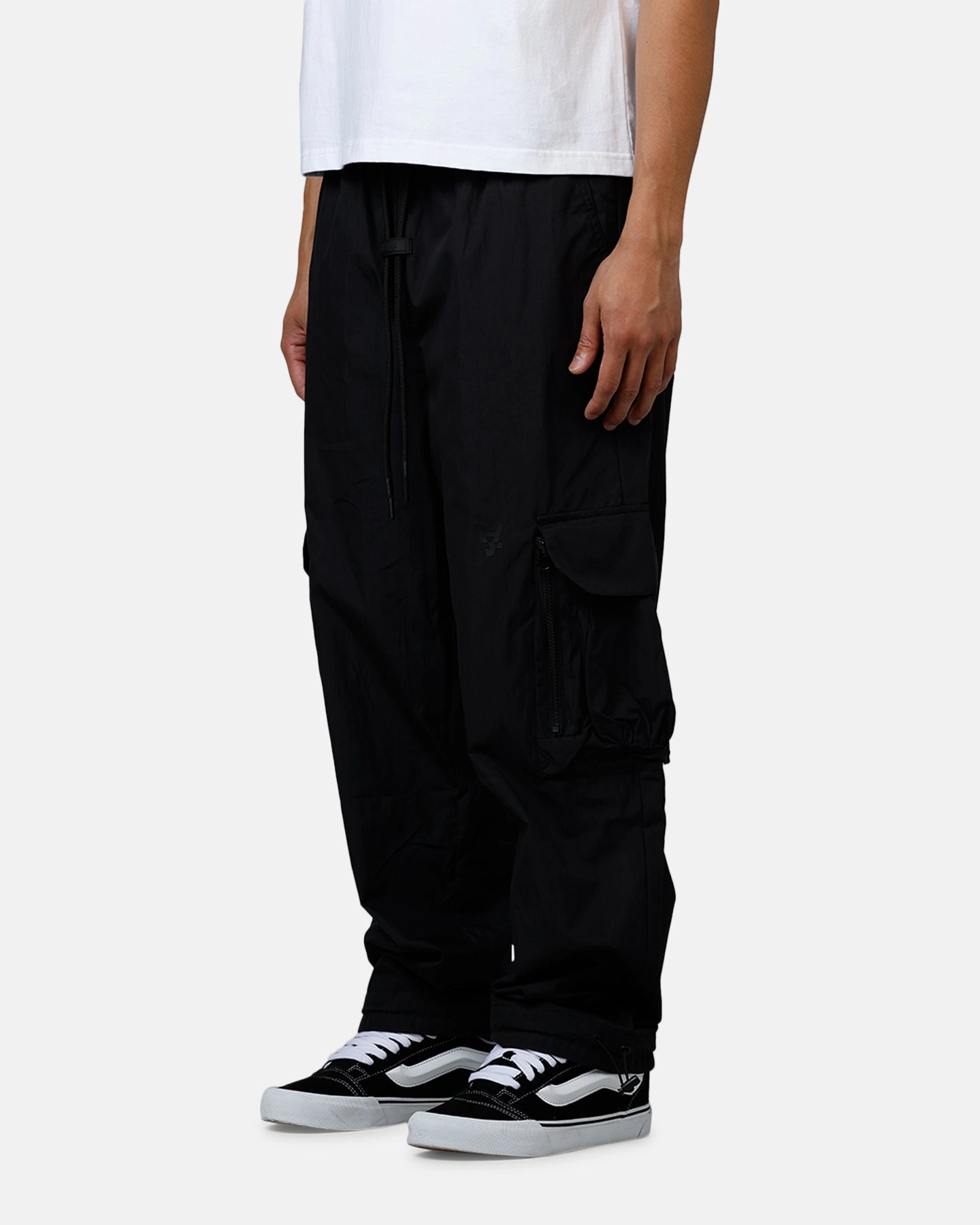 Flattering Design Wear AdjustableDrawstring The Anti Order Anti Miltary Cargo Joggers Black