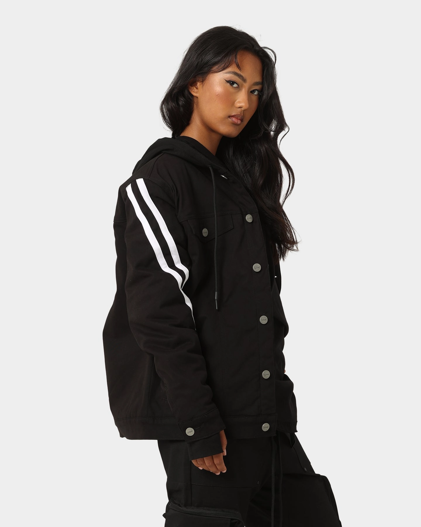movement The Anti Order Anti Sport Oversized Jacket Black/White