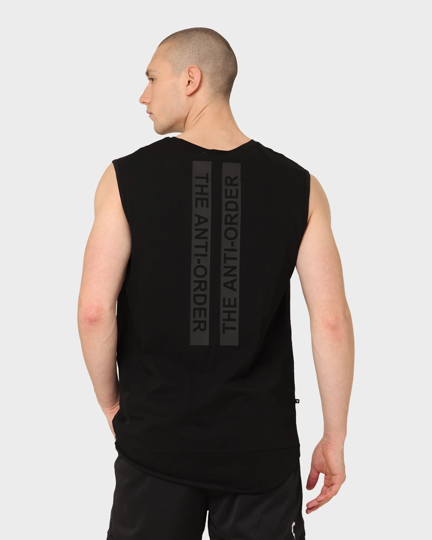 The Anti Order Antidote Unknown Singlet Black Athletic Fit
