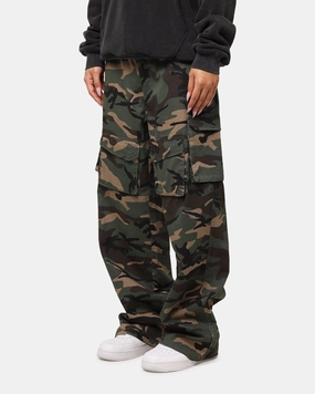 Low Profile Waistband The Anti Order Artillery Baggy Cargo Pants  Woodland Camo