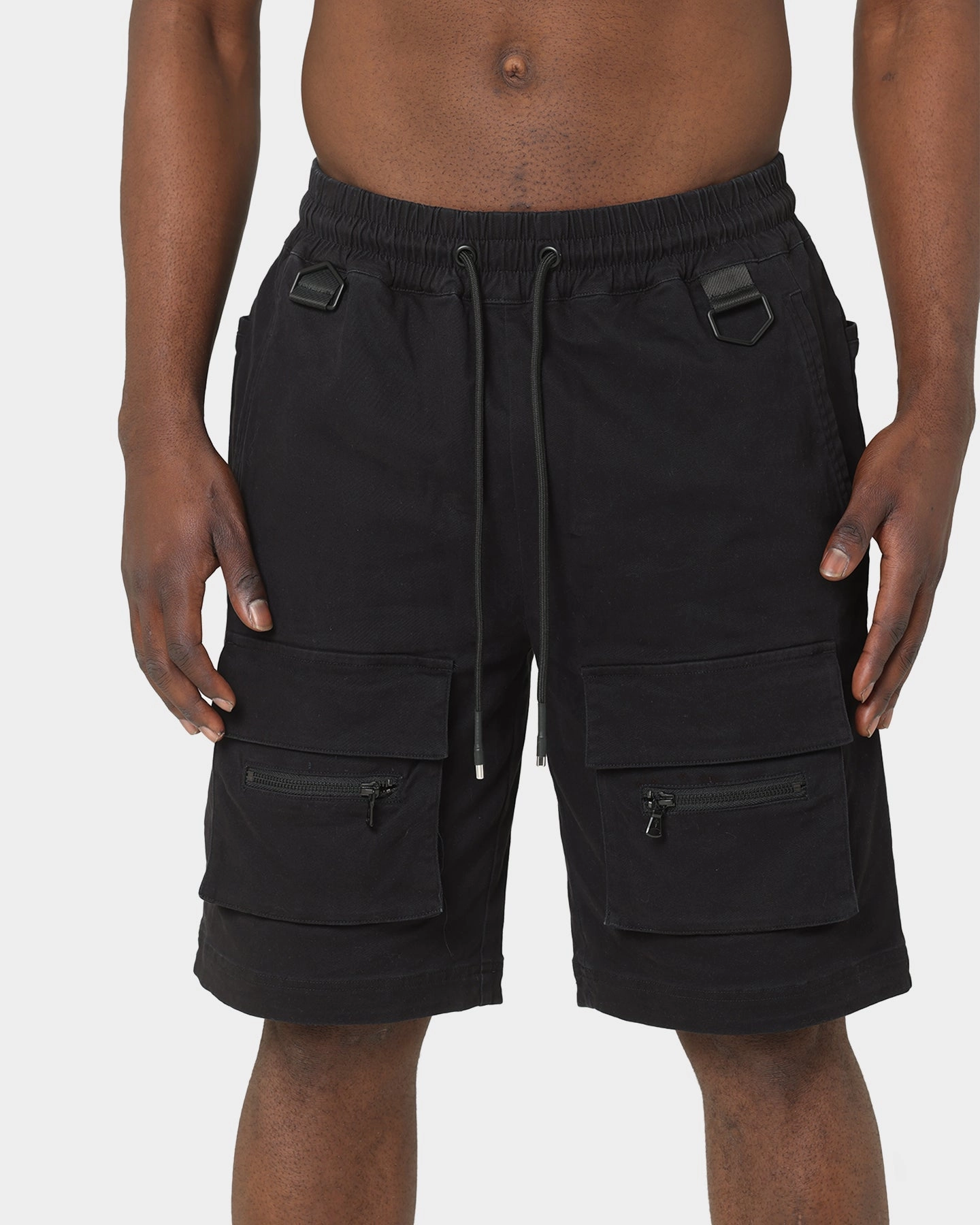 art industry Wind Resistant Panels The Anti Order Centurion Cargo Shorts Black