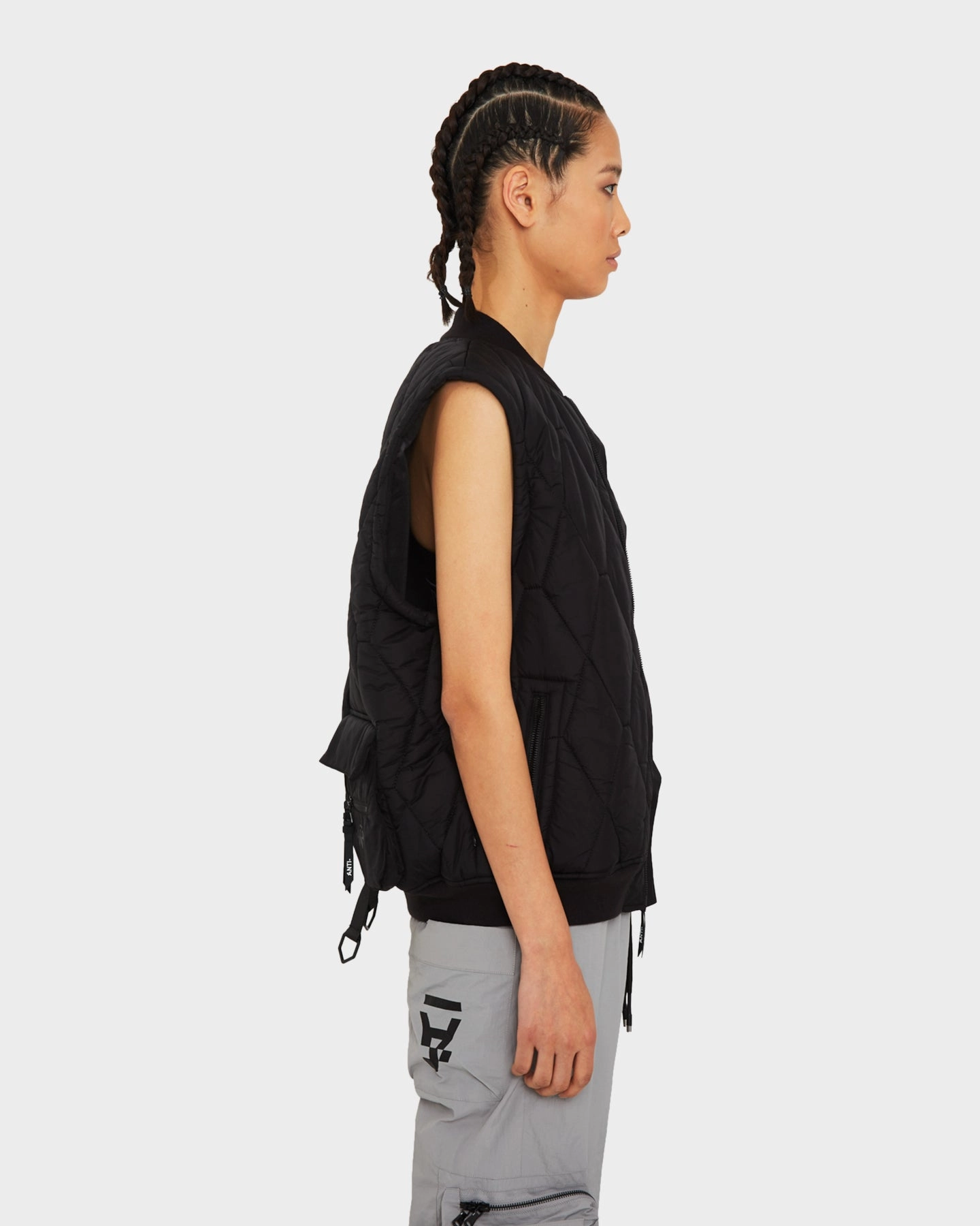 The Anti Order CHKDSK Tactical Vest Black Ergonomic Sleeves